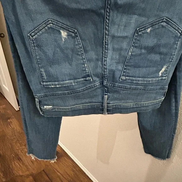 MOTHER the stunner ankle fray size 30 - Picture 5 of 8